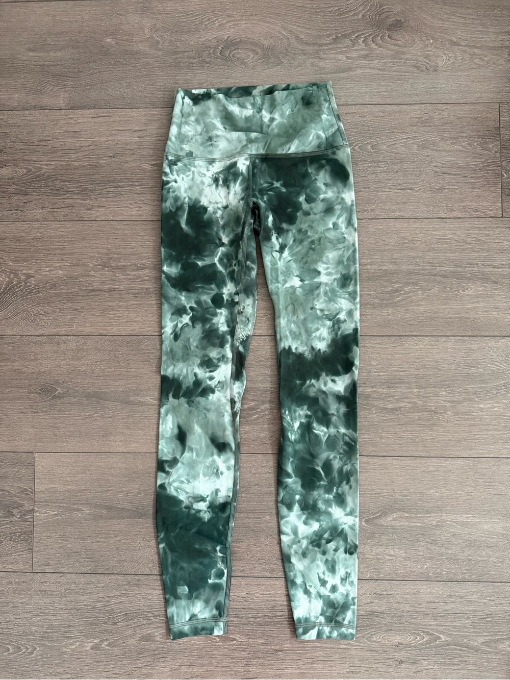 Lululemon Tie-Dye Leggings Bottoms yoga pants high waist rise align 4